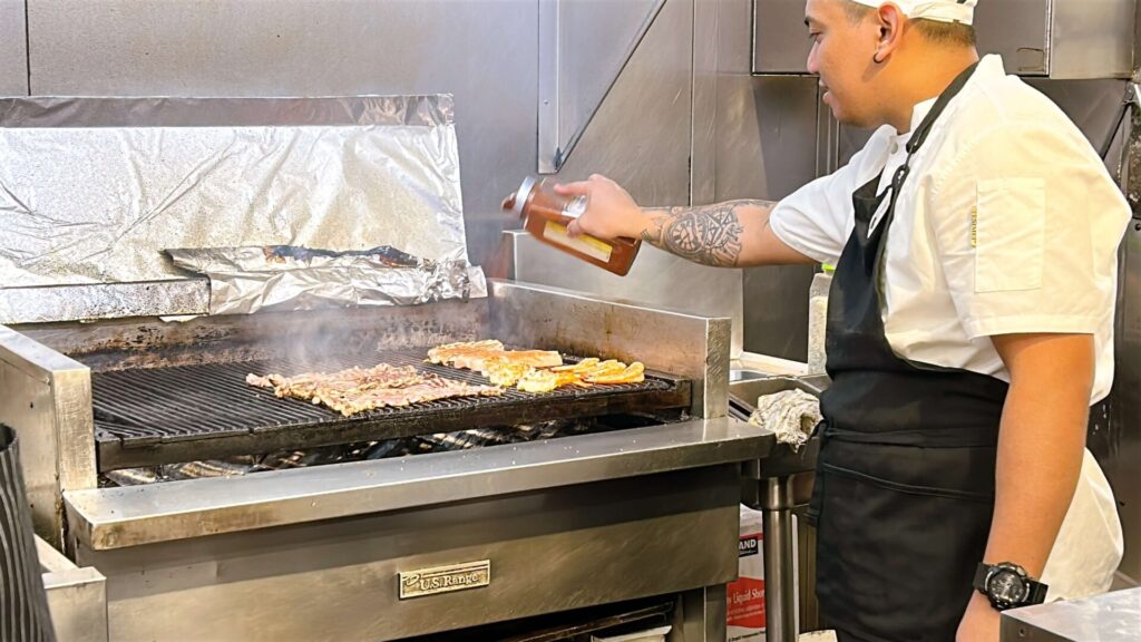 ハワイ アラモアナショッピングセンター STEAK&FISH
