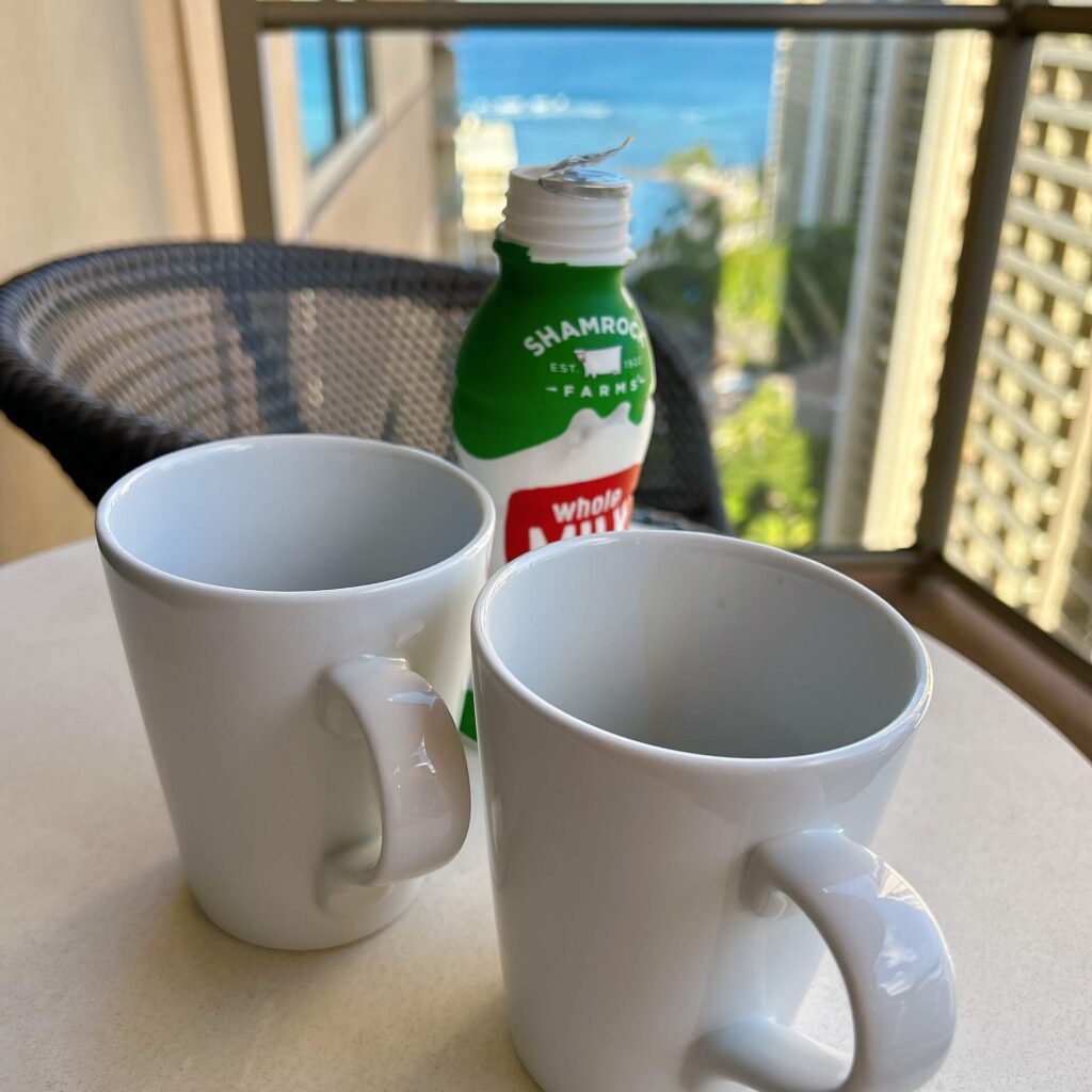 ザグランドアイランダーヒルトン ラナイ(バルコニー)