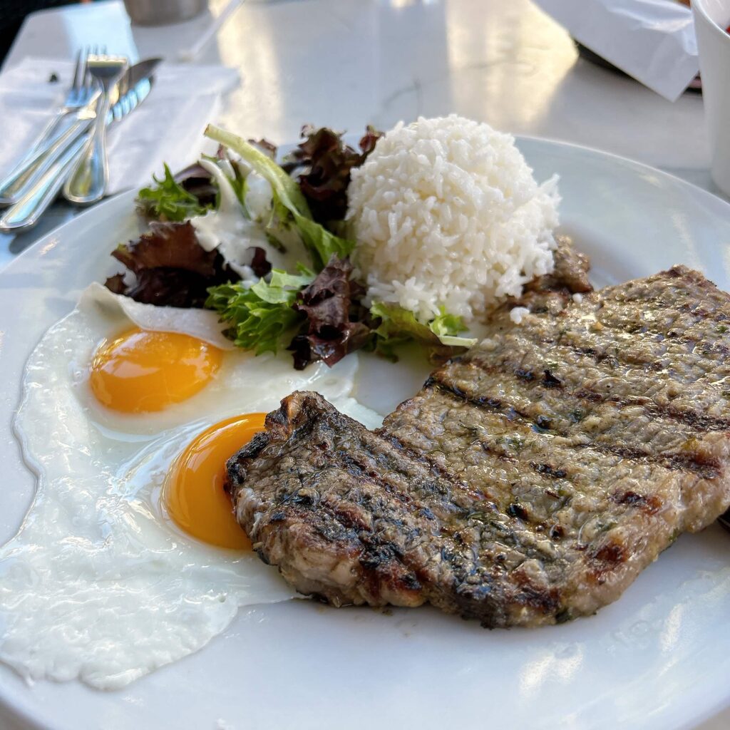 リリハベーカリー ワイキキ店 ステーキ&エッグ