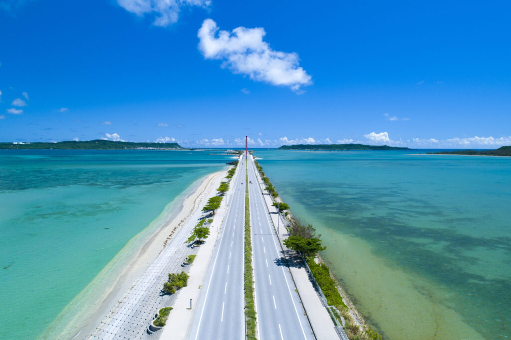 沖縄 海中道路